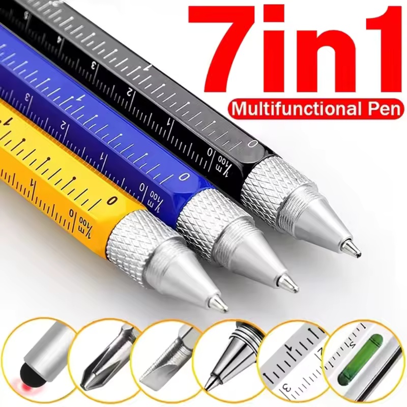 7 in 1 Multifunctional Pen Tou - đánh giá và giá Writing Tools