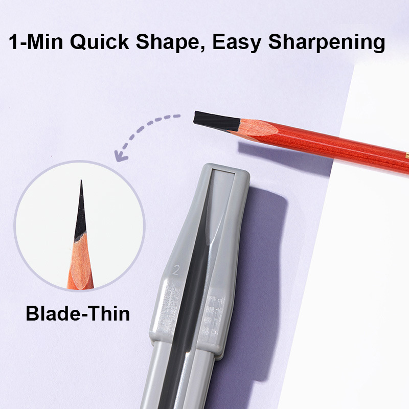 Wooden Eyebrow Pencil Sharpene - đánh giá và giá Stationery