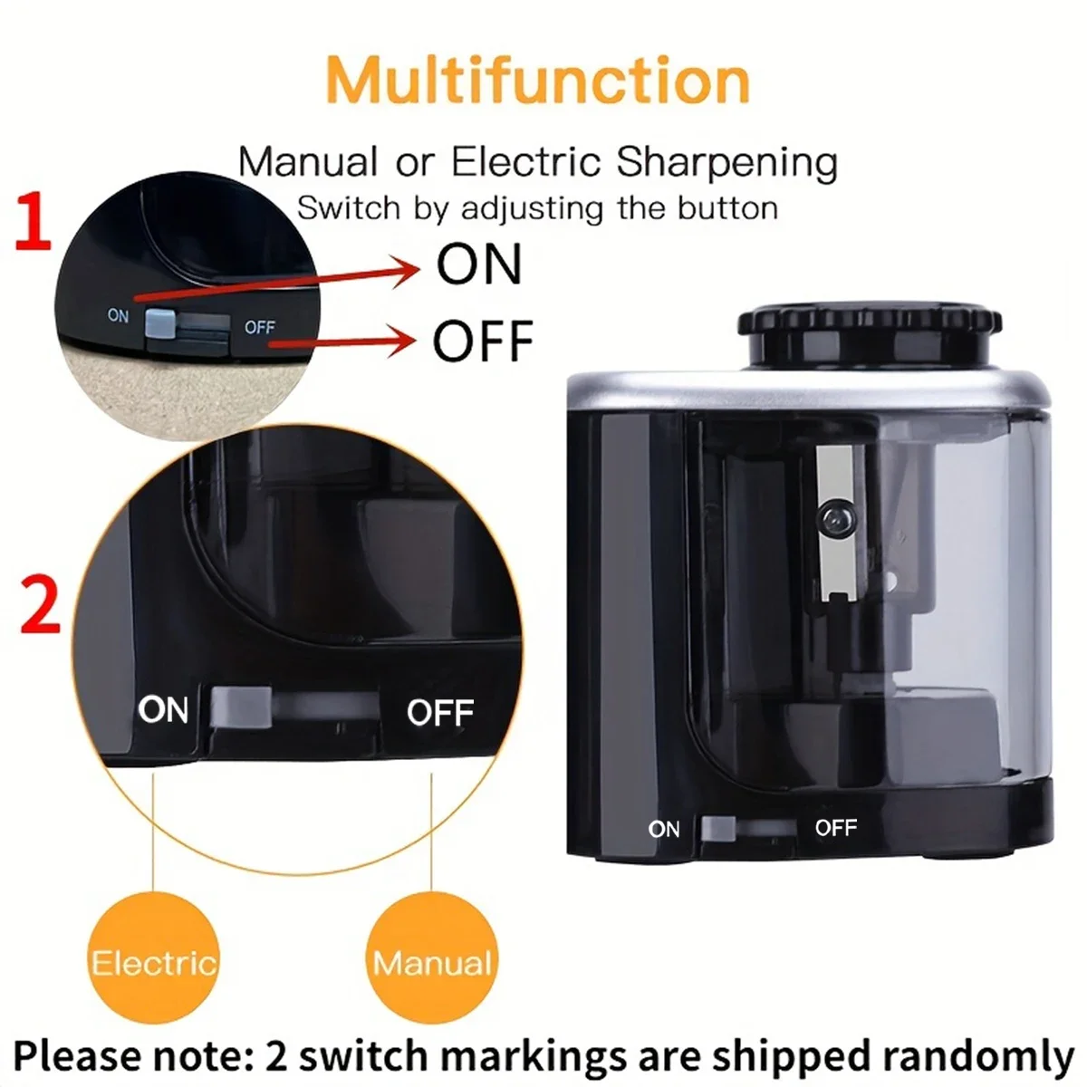 Electric Sharpener Assembly De - đánh giá và giá Electric Pencil Sharpener Usb
