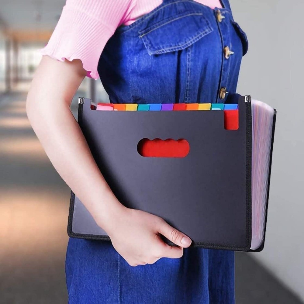 Portable 13/25 Pockets Expandi - đánh giá và giá Expandable Accordion File Folder 13 Pockets