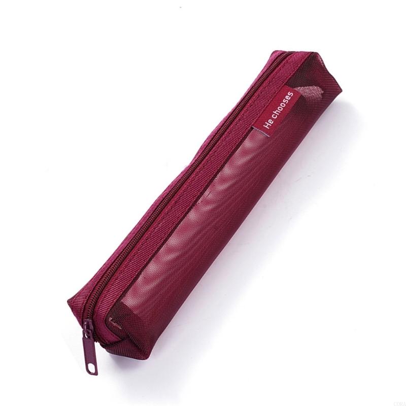 CORA Trong Suốt Lưới Đựng Xem  - đánh giá và giá Clear Mesh Pencil Pouch For Exam