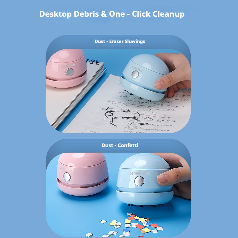 Tenwin Mini Handheld Desktop V - đánh giá và giá Mini Desktop Vacuum Cleaner For Eraser Dust