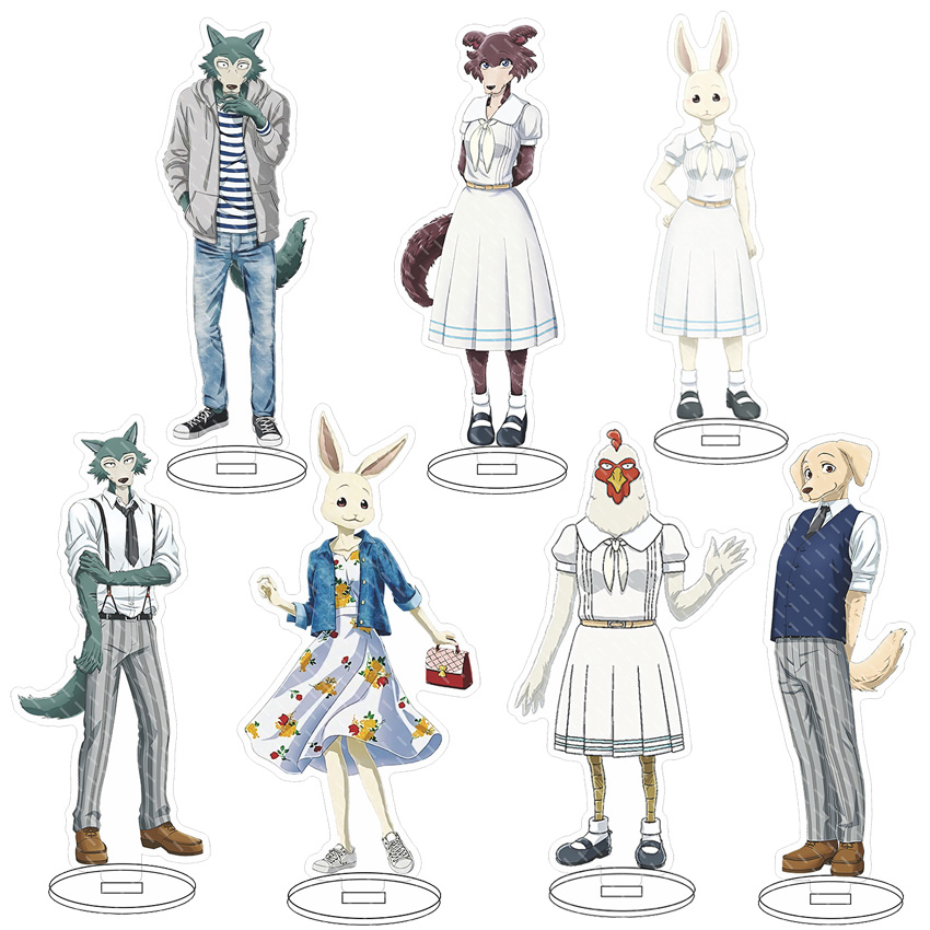 16CM Anime BEASTARS Legoshi Lo - đánh giá và giá Desk Accessories