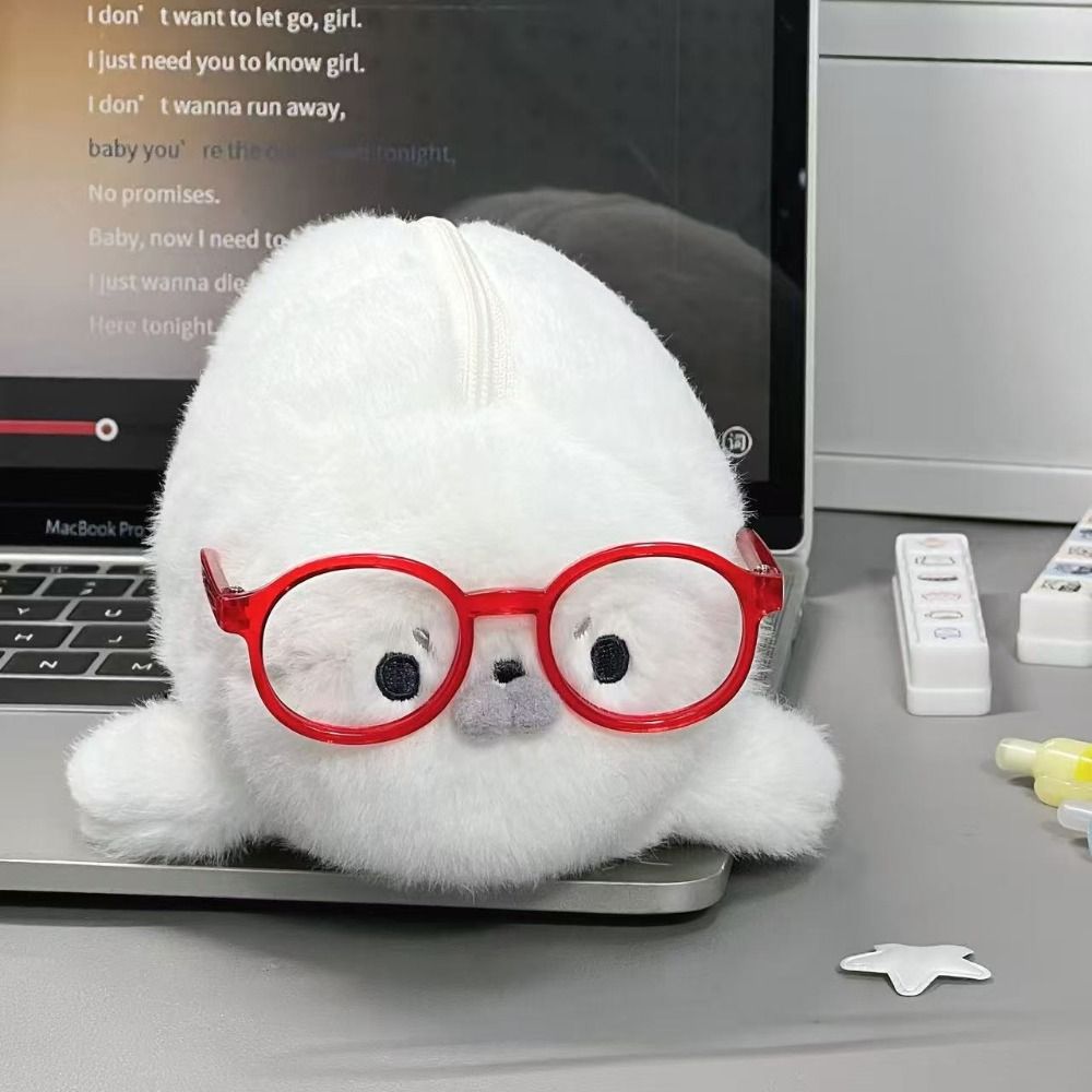 Funny Seal Doll Pencil Case La - đánh giá và giá Aesthetic Large Pencil Case Pouch