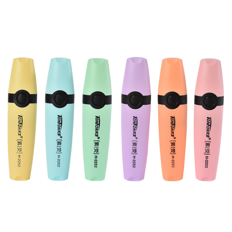 6 Pcs/set Highlighter Pastel C - đánh giá và giá Pastel Highlighter Set Double Ended