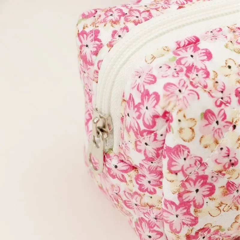 1 Piece Retro Floral Pencil Po - đánh giá và giá Aesthetic Large Pencil Case Pouch