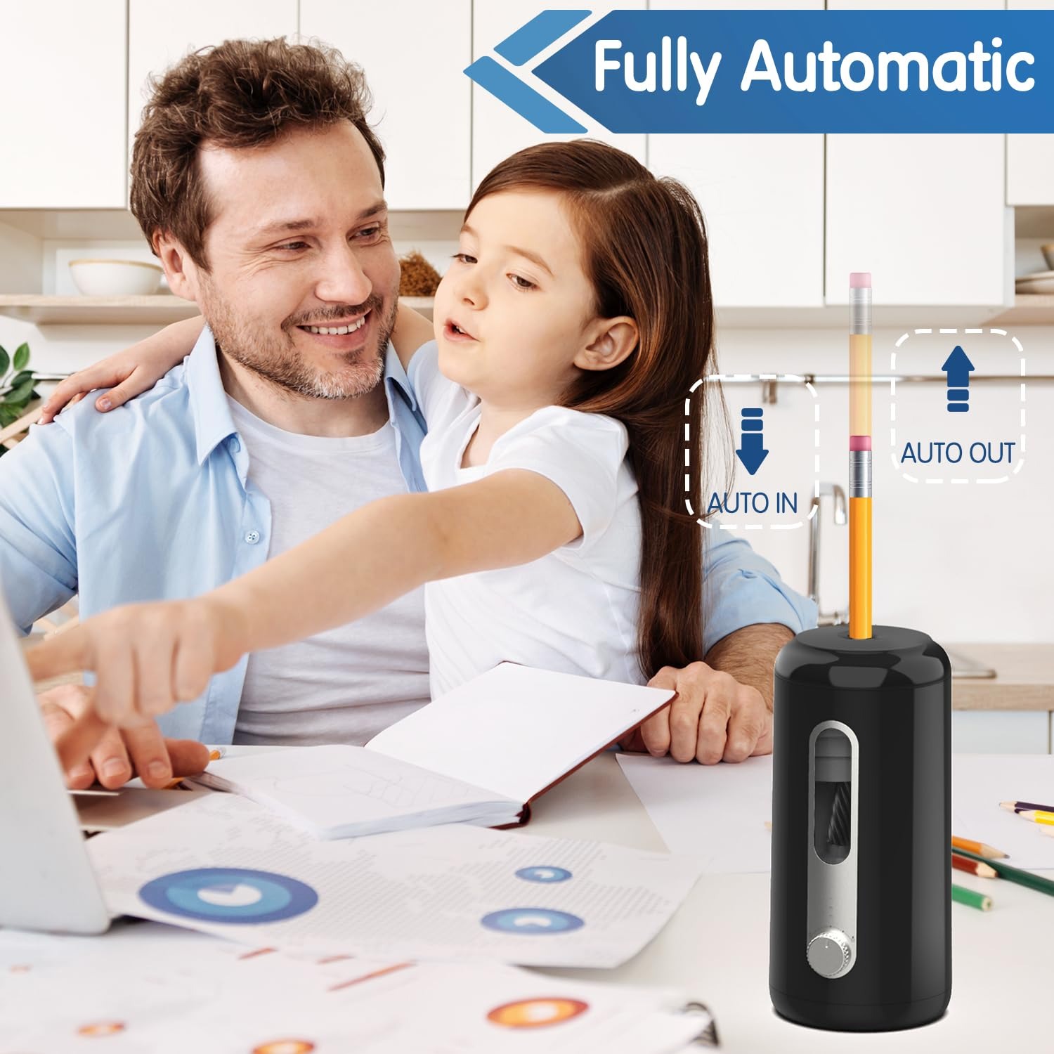 Deli Electric Pencil Sharpener - đánh giá và giá Electric Pencil Sharpener Usb