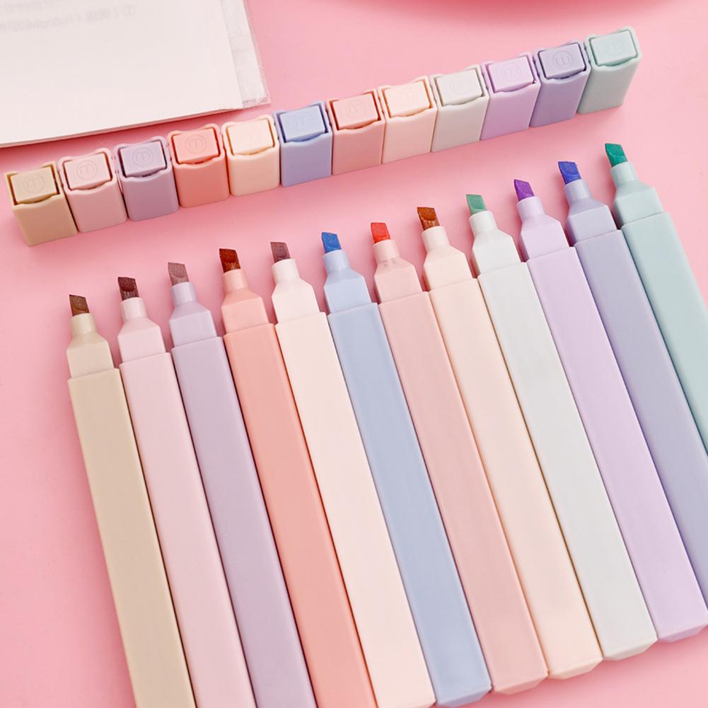 Colorful Highlighters 6pcs Pas - đánh giá và giá Pastel Highlighter Set Double Ended